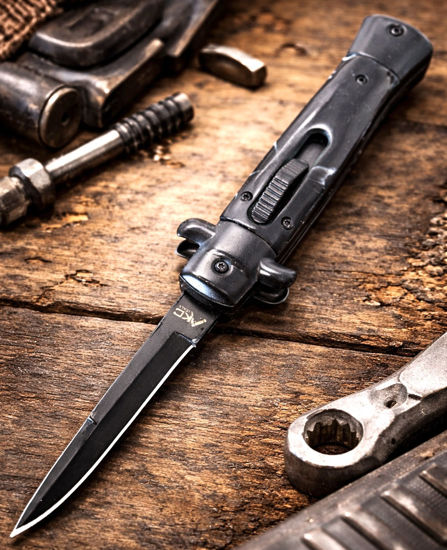 LIONEDGEKNIVES 117SBKB OTF Knife
