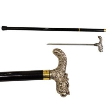 Dragon Walking Cane with Hidden Sword 34 Inch KT-2020
