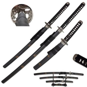 LIONEDGEKNIVES Samurai Sword Set SE-3984-SET