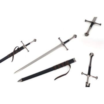 LIONEDGEKNIVES Middle Ages Mini Sword With Scabbard HK-2256