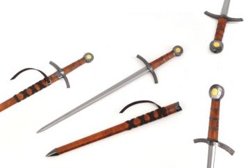 LIONEDGEKNIVES Earthen Knight 23 Inch Mini Sword SE-3167BN