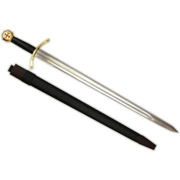 LIONEDGEKNIVES 12th Century Knights Templar War Sword TC-5513BRH