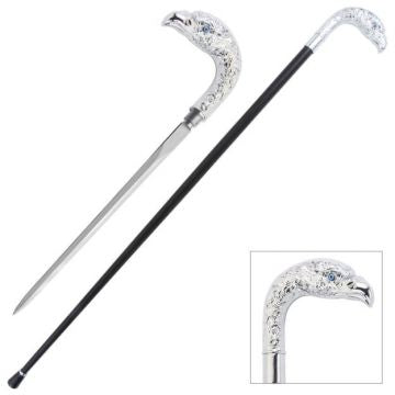 LIONEDGEKNIVES American Eagle Walking Cane 37 Inch SE-5344