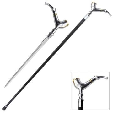 LIONEDGEKNIVES Smoking Pipe Walking Cane 37 Inch SE-5345