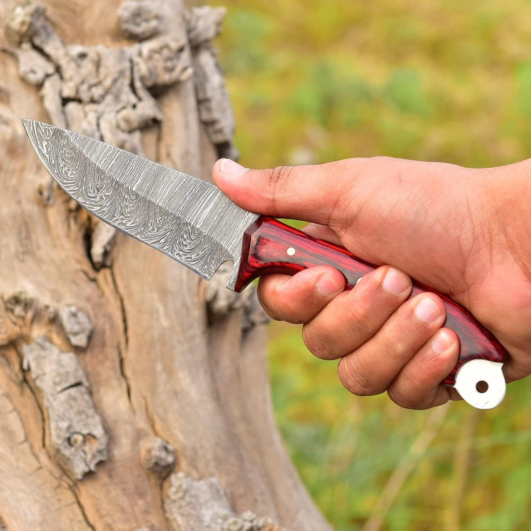 Hunting Knife 8.5" | Damascus Steel Knife