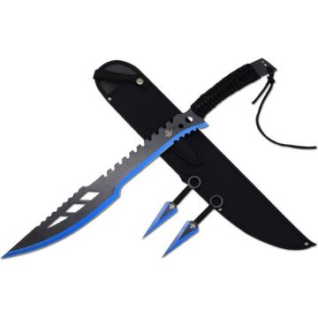 LIONEDGEKNIVES Ninja Sword Comes With Throwing Knife SE-1715-5