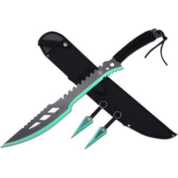 LIONEDGEKNIVES Ninja Sword Comes With Throwing Knife SE-1715-4