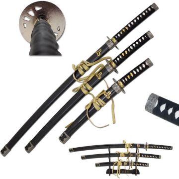 LIONEDGEKNIVES Samurai Sword Set SE-3981-SET