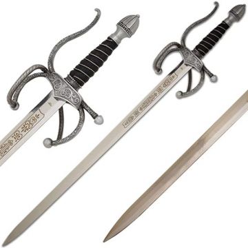 LIONEDGEKNIVES El CID Rapier Sword with Scabbard HK-4012