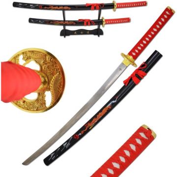 LIONEDGEKNIVES Classic Handmade Samurai Sword Set SE-1938-2SET