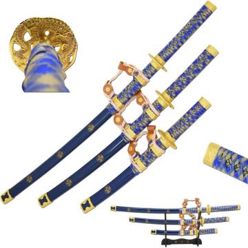 LIONEDGEKNIVES Samurai Sword Set SE-3971-SET