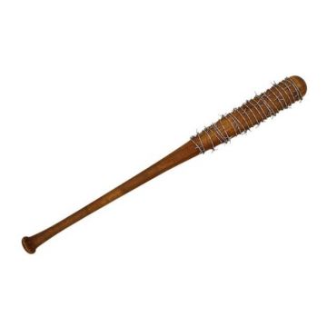 Wood Bat with Metal Wire Wrapped 34 Inch WAR-BAT