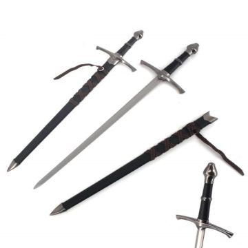 LIONEDGEKNIVES Middle Ages Mini Sword With Scabbard HK-2255