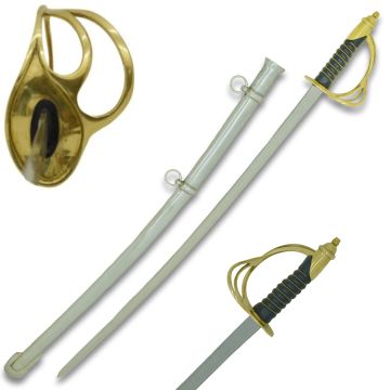LIONEDGEKNIVES US Cavalry Saber With Scabbard IN-813