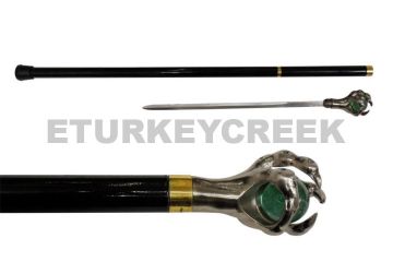 Claw Walking Cane with Hidden Sword 36 Inch KT-2012
