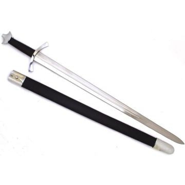The Norman Sword and Scabbard Full Tang Tempered Battle Ready SD-118