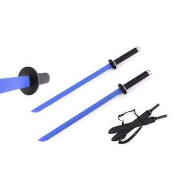 LIONEDGEKNIVES Foam Twin Ninja Sword Blue SE-1456BL-FM