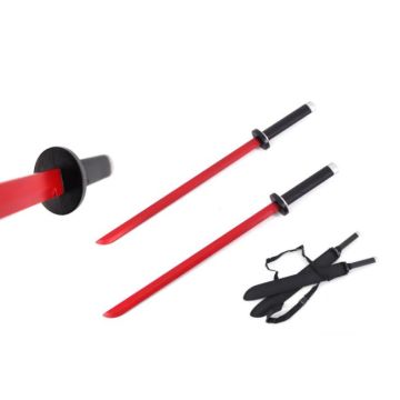 LIONEDGEKNIVES Foam Twin Ninja Sword Red SE-1456RD-FM