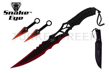 LIONEDGEKNIVES Ninja Sword Comes With Throwing Knife SE-1717-3