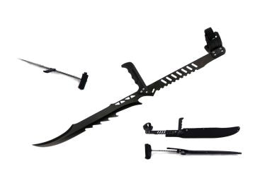 LIONEDGEKNIVES Blood Rayne Ninja Forearm Vampire Zombie Sword Black SE-1809BK