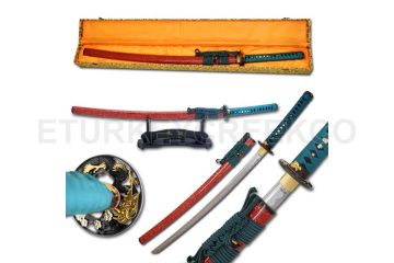 LIONEDGEKNIVES Handmade Samurai Katana Sword SEHM-1928