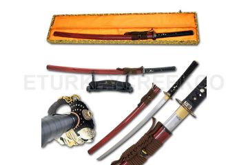 LIONEDGEKNIVES Handmade Samurai Katana Sword SEHM-1929