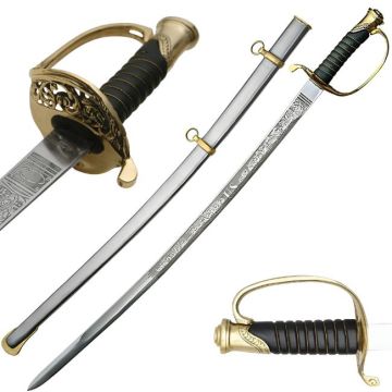 US Civil War 1850 Army Staff Field Officers Sword TC-5533