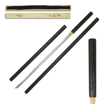 LIONEDGEKNIVES Handmade Zatoichi Stick Sword With Wooden Box SW-351B