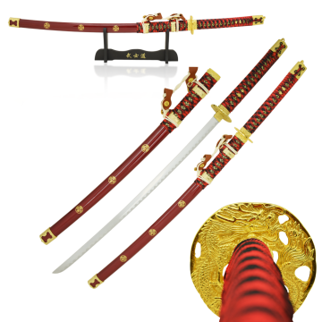 LIONEDGEKNIVES Samurai Jintachi Sword Red SE-618RD