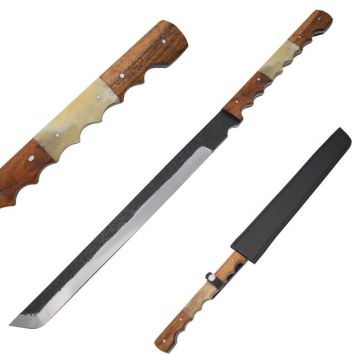 LIONEDGEKNIVES Handmade 26 Inch Full Tang High Carbon Steel Sword WT-4002