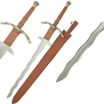 LIONEDGEKNIVES 41 Inch Viking Buster Sword With Sheath WT-4003